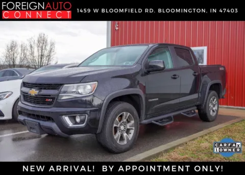 Black 2016 Chevrolet Colorado Z71 for sale in Bloomington, IN