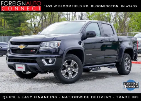 Black 2016 Chevrolet Colorado Z71 for sale in Bloomington, IN