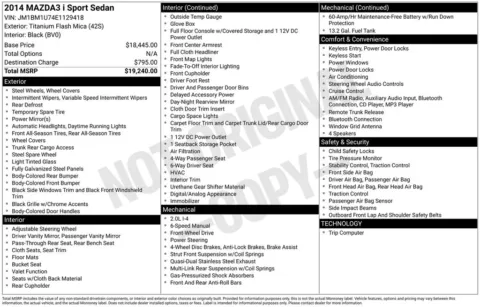 Photos of 2014 Mazda Mazda3 i Sport for sale in Bloomington, IN at Foreign Auto Connect