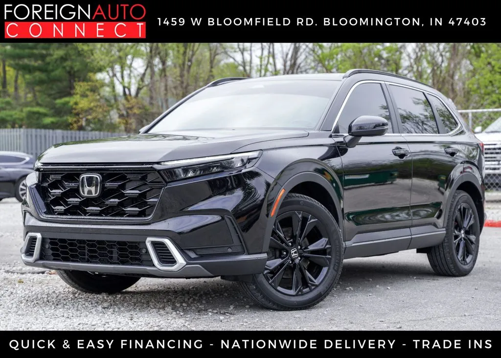 Black 2024 Honda CR-V Hybrid Sport Touring for sale in Bloomington, IN