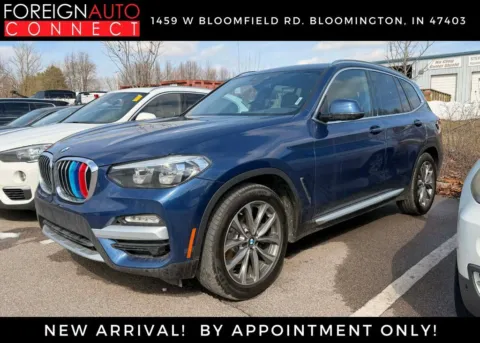 Blue 2019 BMW X3 xDrive30i for sale in Bloomington, IN