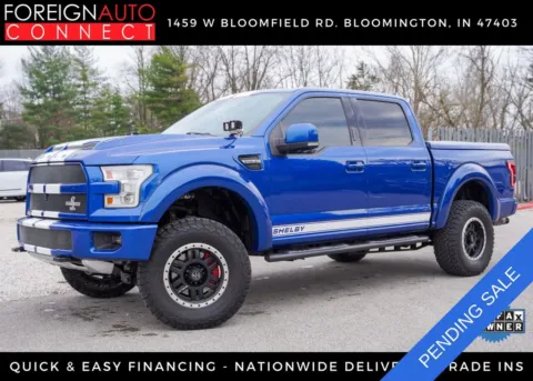 Blue 2017 Ford F-150 Lariat for sale in Bloomington, IN