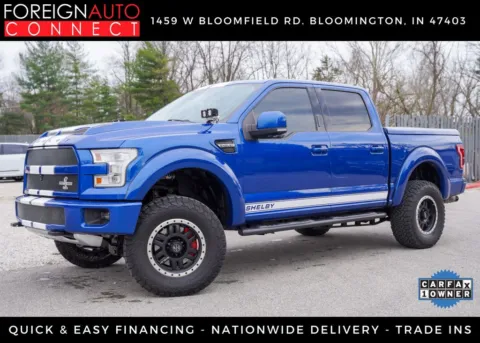Blue 2017 Ford F-150 Lariat for sale in Bloomington, IN