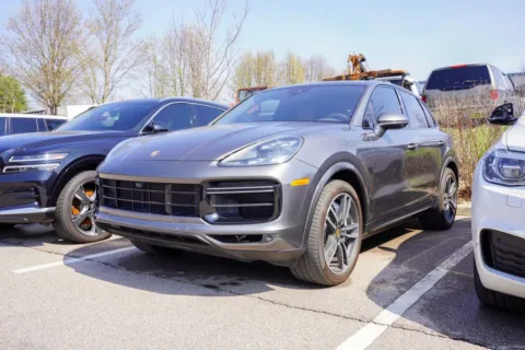 Another view of 2020 Porsche Cayenne Turbo for sale in Bloomington, IN at Foreign Auto Connect