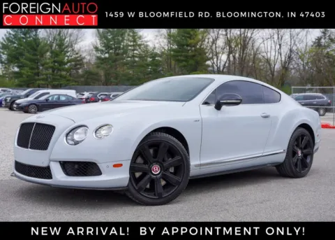 Black 2015 Bentley Continental GT V8 S for sale in Bloomington, IN