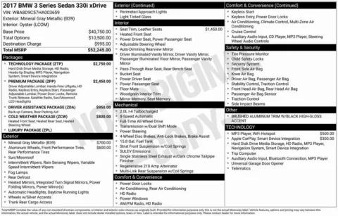 Photos of 2017 BMW 3 Series 330i xDrive for sale in Bloomington, IN at Foreign Auto Connect