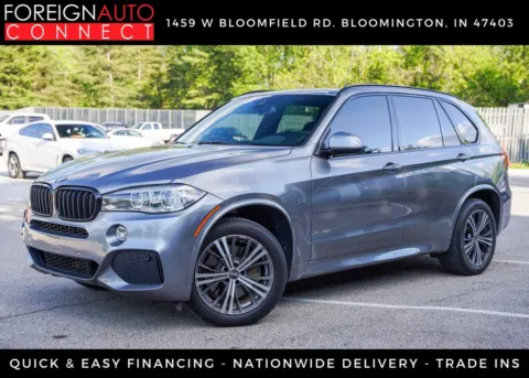 Gray 2018 BMW X5 xDrive50i for sale in Bloomington, IN