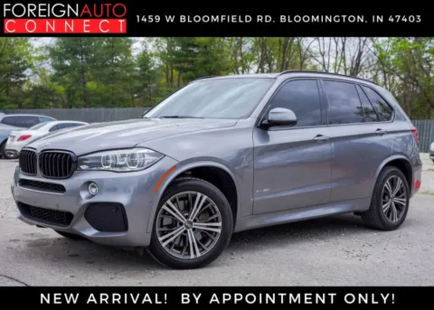 Gray 2018 BMW X5 xDrive50i for sale in Bloomington, IN