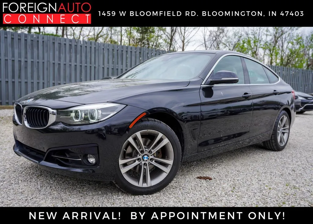 Black 2017 BMW 3 Series 330 Gran Turismo i xDrive for sale in Bloomington, IN