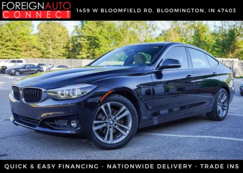 Black 2017 BMW 3 Series 330 Gran Turismo i xDrive for sale in Bloomington, IN