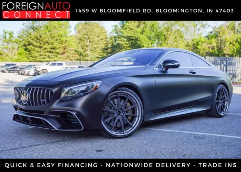 Black 2018 Mercedes-Benz S-Class S 63 AMG for sale in Bloomington, IN