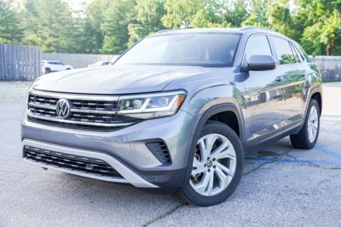 Another view of 2021 Volkswagen Atlas Cross Sport 2.0T SEL for sale in Bloomington, IN at Foreign Auto Connect