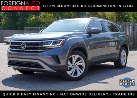 Gray 2021 Volkswagen Atlas Cross Sport 2.0T SEL for sale in Bloomington, IN