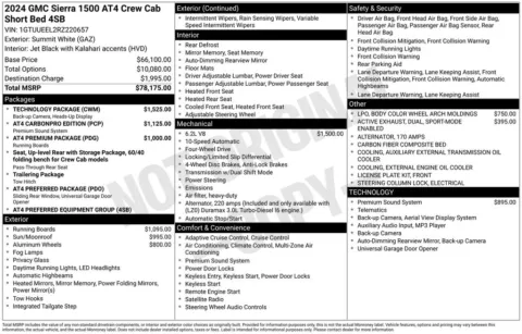 Photos of 2024 GMC Sierra 1500 AT4 for sale in Bloomington, IN at Foreign Auto Connect