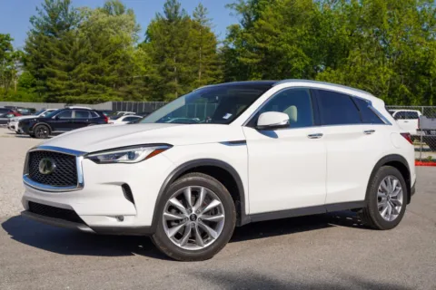 Photos of 2020 INFINITI QX50 LUXE for sale in Bloomington, IN at Foreign Auto Connect