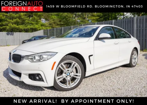 White 2017 BMW 4 Series 430i Gran Coupe for sale in Bloomington, IN