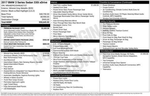 Photos of 2017 BMW 3 Series 330i xDrive for sale in Bloomington, IN at Foreign Auto Connect