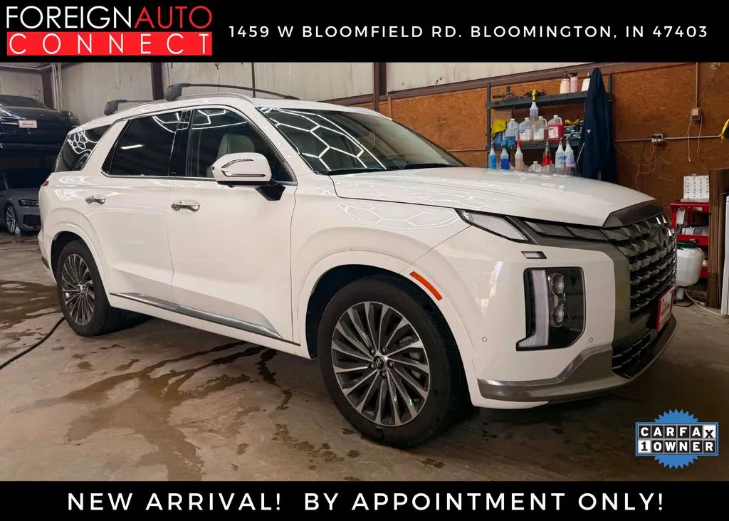 White 2023 Hyundai Palisade Calligraphy for sale in Bloomington, IN