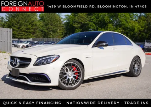 Black 2018 Mercedes-Benz C-Class C 63 S AMG for sale in Bloomington, IN