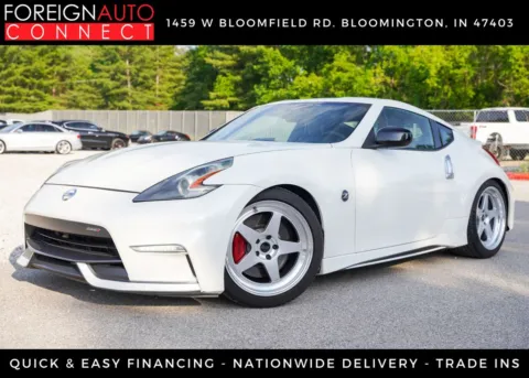 White 2016 Nissan 370Z NISMO Tech for sale in Bloomington, IN