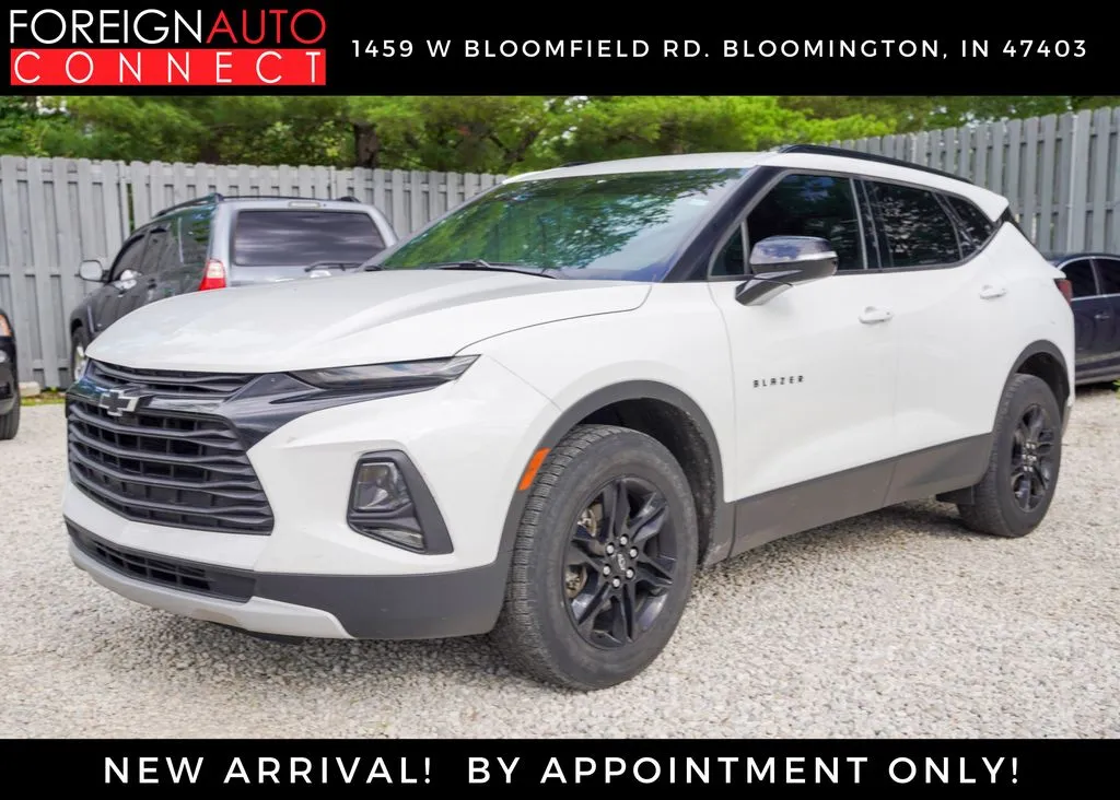 White 2021 Chevrolet Blazer LT for sale in Bloomington, IN
