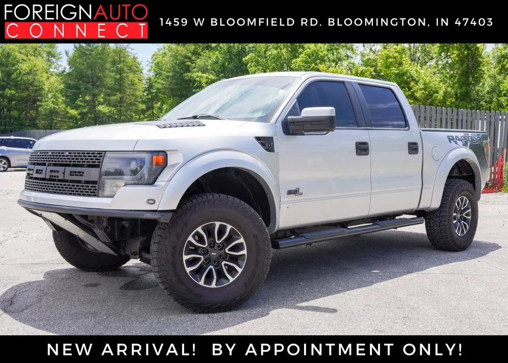 Silver 2013 Ford F-150 SVT Raptor for sale in Bloomington, IN