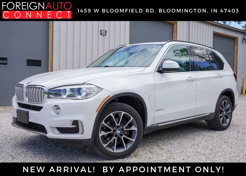 White 2015 BMW X5 xDrive35d for sale in Bloomington, IN