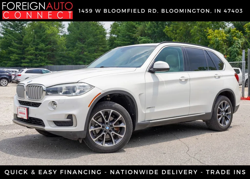 White 2015 BMW X5 xDrive35d for sale in Bloomington, IN