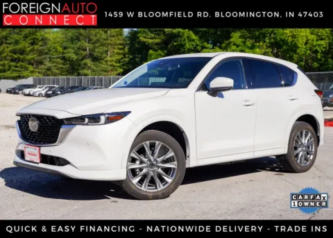White 2025 Mazda CX-5 2.5 S Premium Plus Package for sale in Bloomington, IN