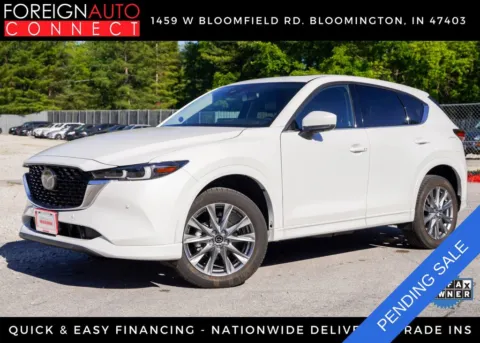 White 2025 Mazda CX-5 2.5 S Premium Plus Package for sale in Bloomington, IN