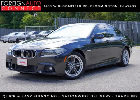 Gray 2014 BMW 5 Series 528i for sale in Bloomington, IN
