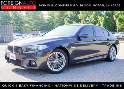 Gray 2014 BMW 5 Series 528i for sale in Bloomington, IN