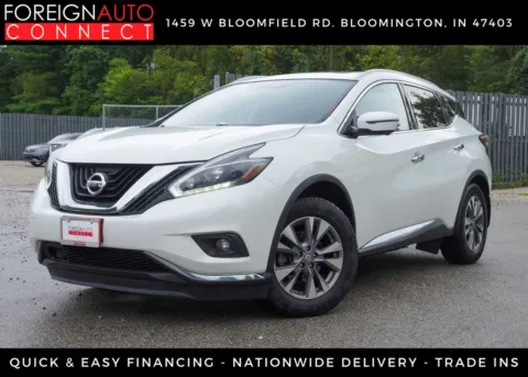 White 2018 Nissan Murano SL for sale in Bloomington, IN
