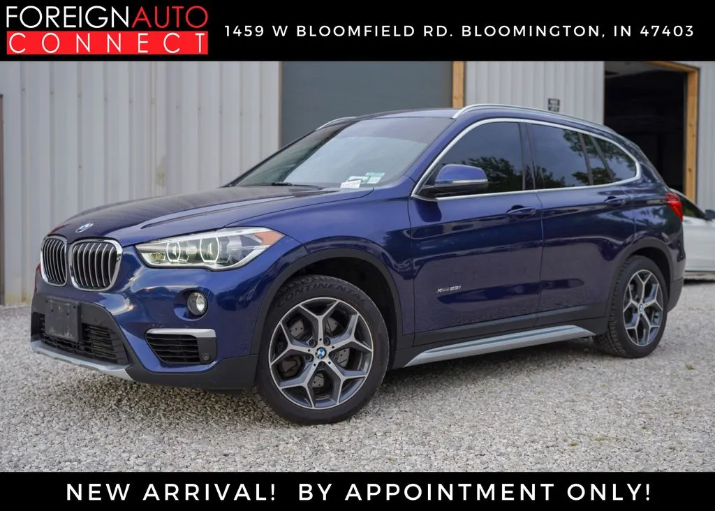 Blue 2017 BMW X1 xDrive28i for sale in Bloomington, IN