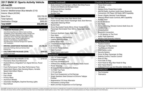 Photos of 2017 BMW X1 xDrive28i for sale in Bloomington, IN at Foreign Auto Connect