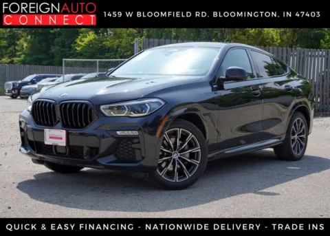 Black 2020 BMW X6 xDrive40i for sale in Bloomington, IN