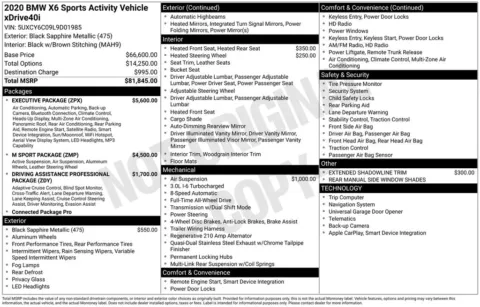 Photos of 2020 BMW X6 xDrive40i for sale in Bloomington, IN at Foreign Auto Connect