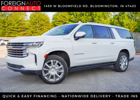 White 2021 Chevrolet Suburban High Country for sale in Bloomington, IN