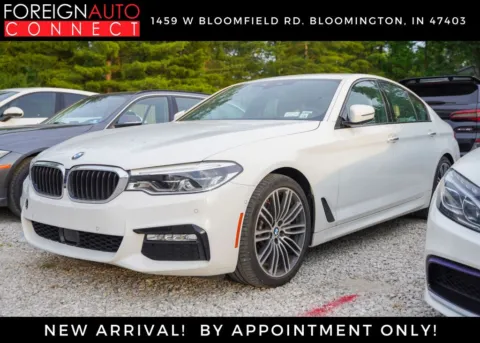 White 2017 BMW 5 Series 540i xDrive for sale in Bloomington, IN