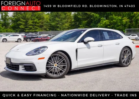 White 2019 Porsche Panamera Sport Turismo 4 for sale in Bloomington, IN