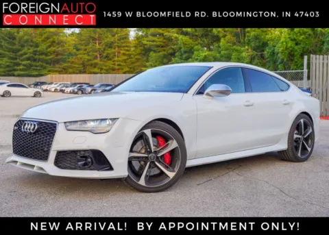 White 2016 Audi RS 7 4.0T Prestige for sale in Bloomington, IN