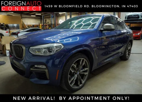 Blue 2019 BMW X4 M40i for sale in Bloomington, IN