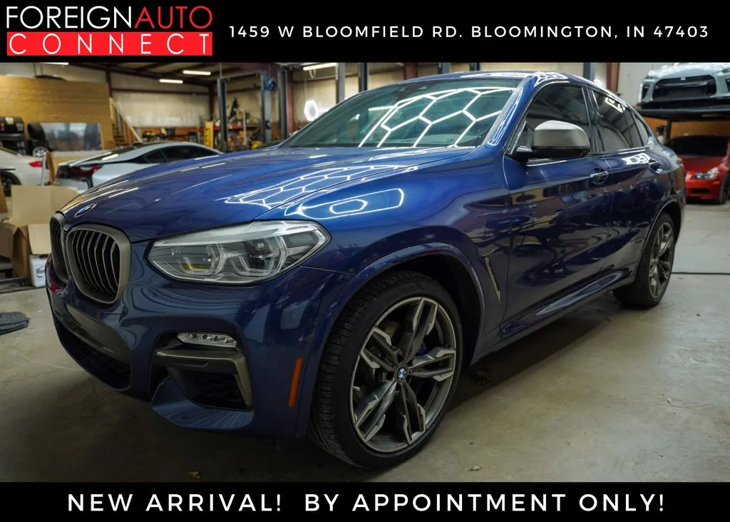 Blue 2019 BMW X4 M40i for sale in Bloomington, IN