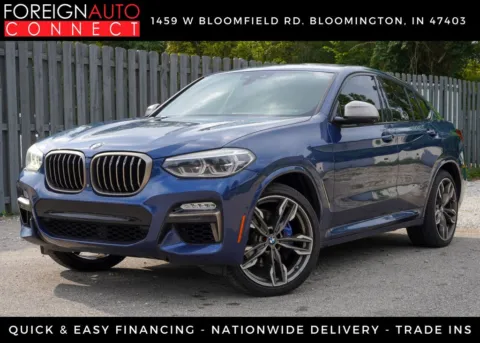 Blue 2019 BMW X4 M40i for sale in Bloomington, IN