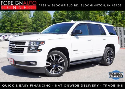 White 2018 Chevrolet Tahoe Premier for sale in Bloomington, IN