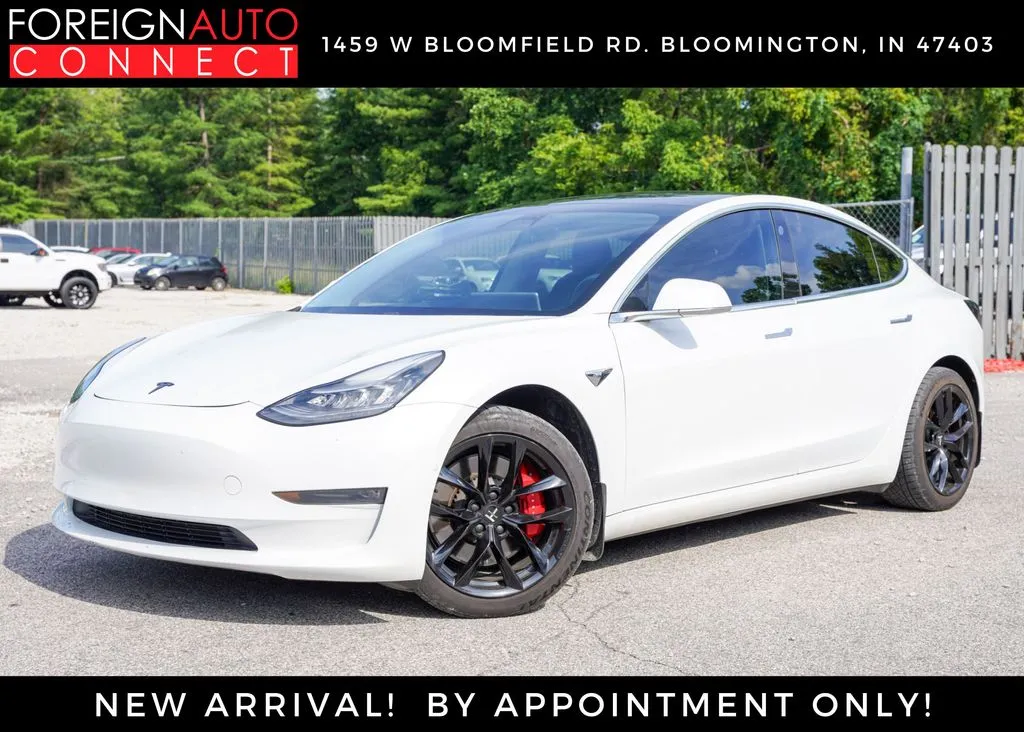 White 2020 Tesla Model 3 Performance for sale in Bloomington, IN