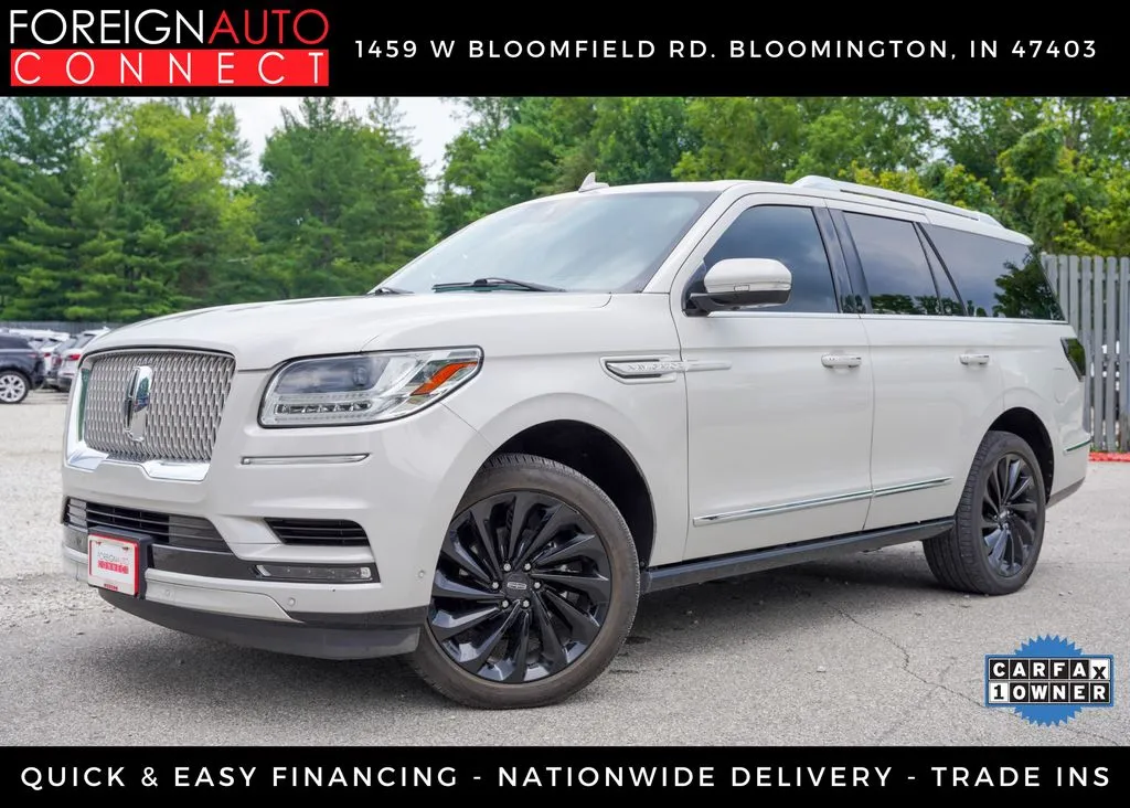 White 2021 Lincoln Navigator Reserve for sale in Bloomington, IN
