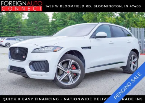 White 2017 Jaguar F-PACE S for sale in Bloomington, IN