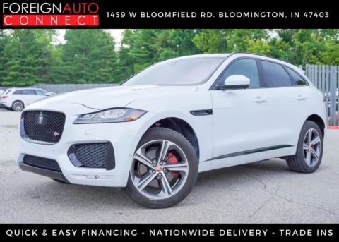 White 2017 Jaguar F-PACE S for sale in Bloomington, IN