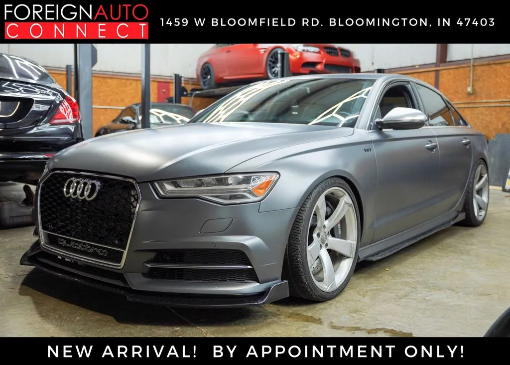Gray 2017 Audi S6 4.0T Premium Plus for sale in Bloomington, IN